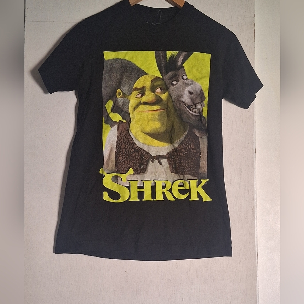 Dreamworks Shrek Black Cotton Tee